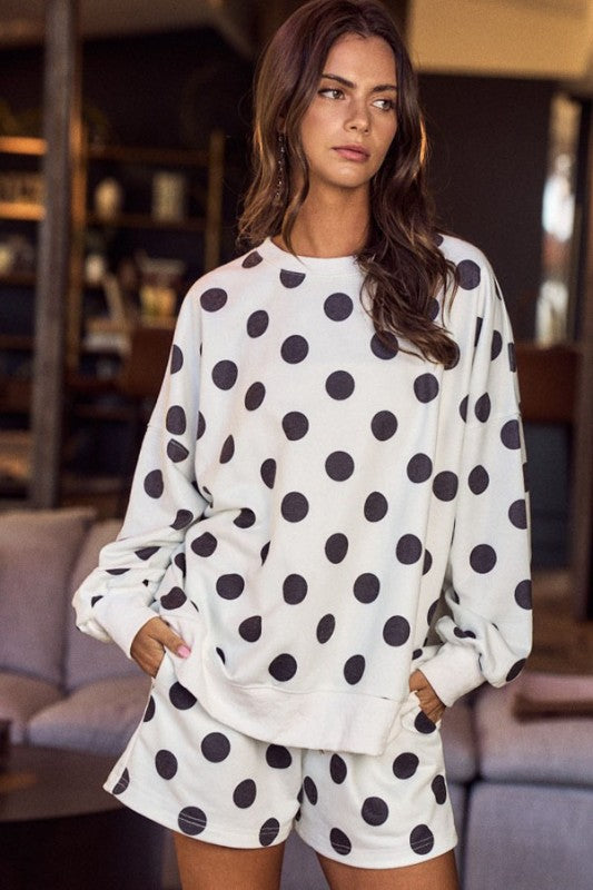 Polka dot set