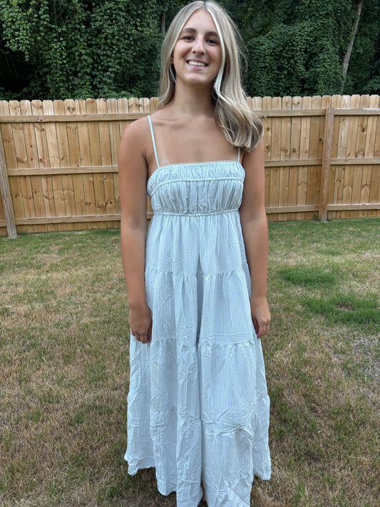 Blue Stripped Dress