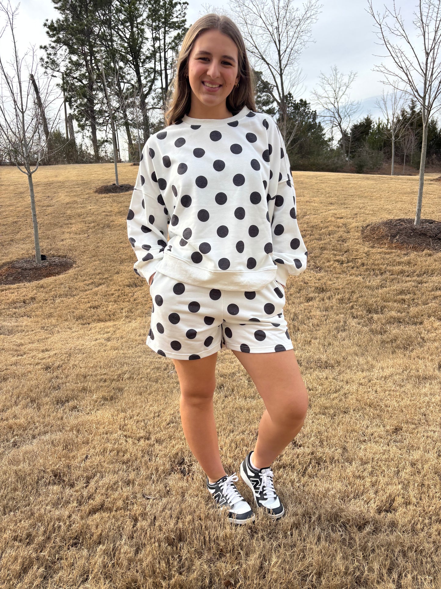Polka dot set