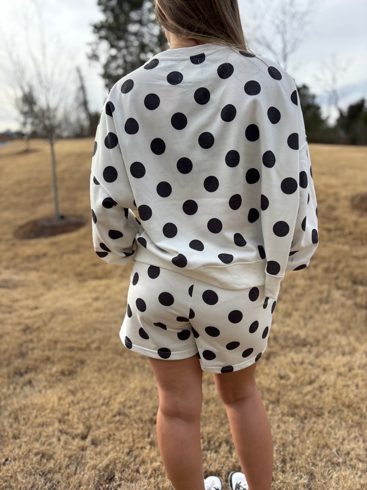 Polka dot set
