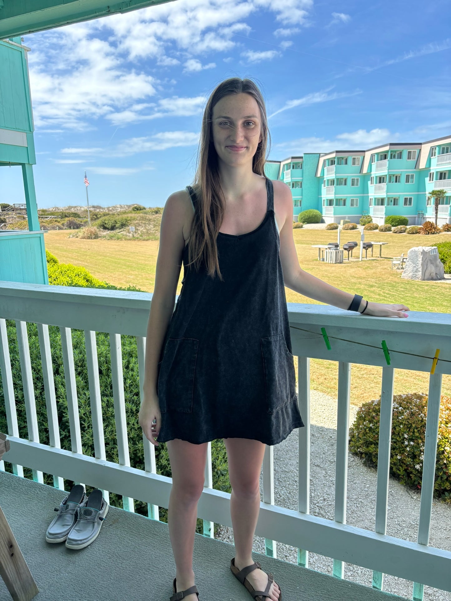 Black Romper Dress