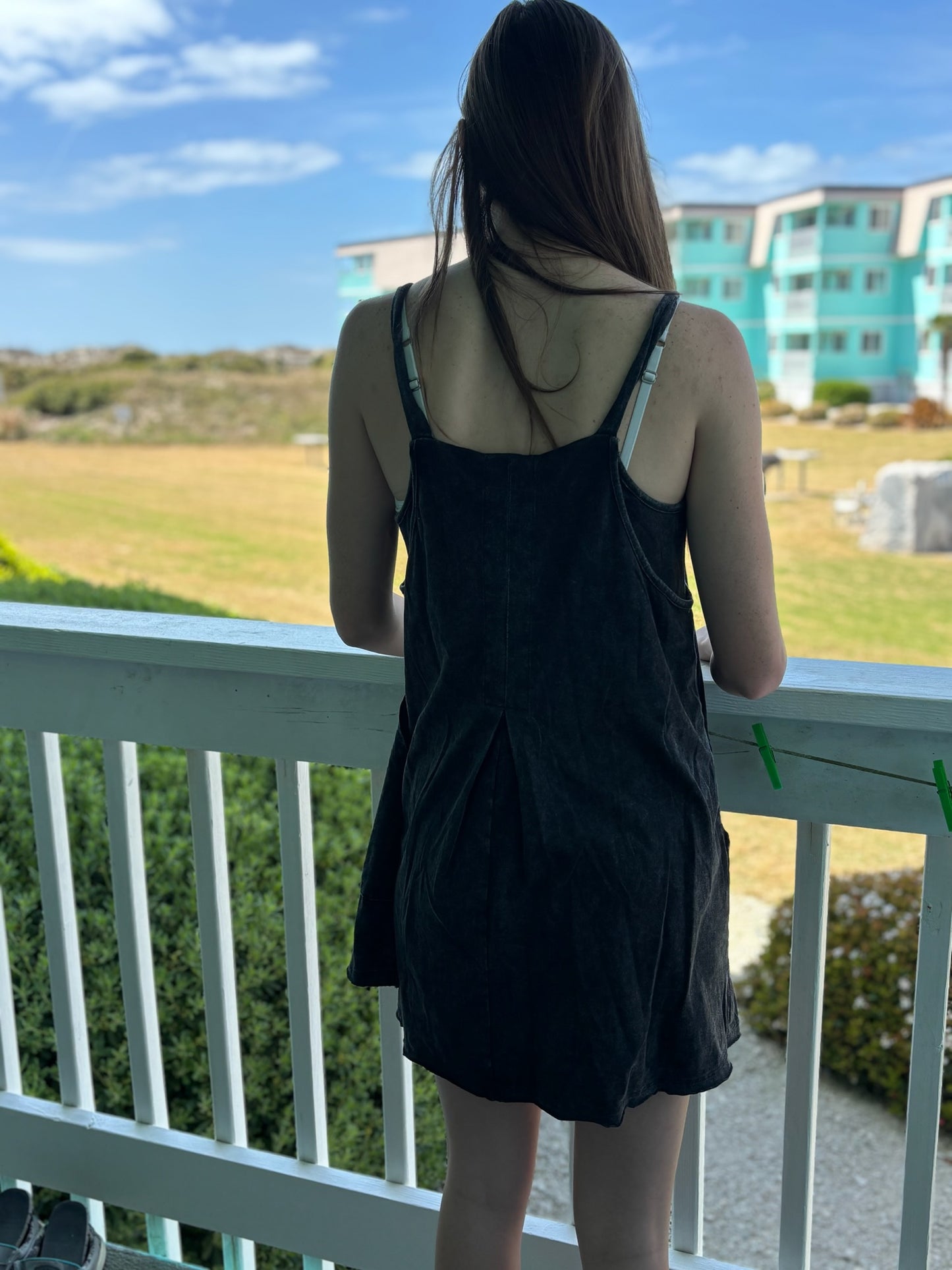 Black Romper Dress