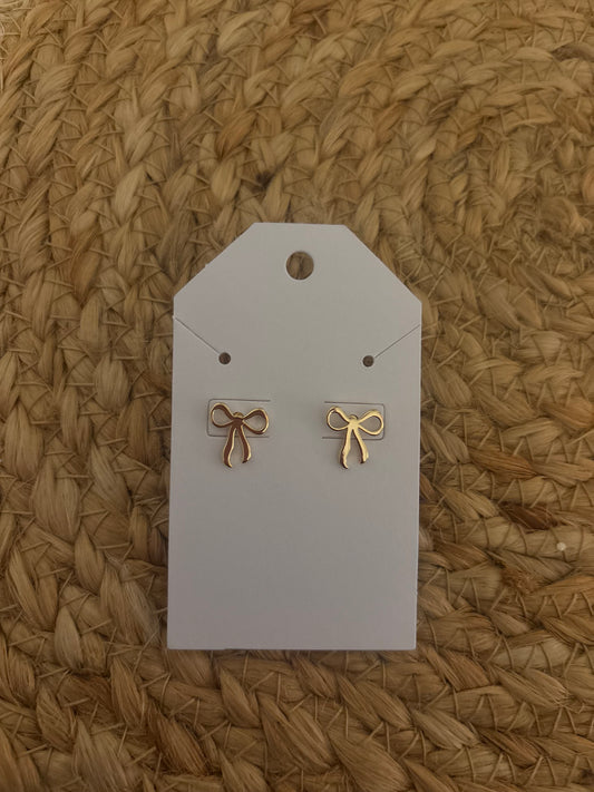 Small Bow Earrings