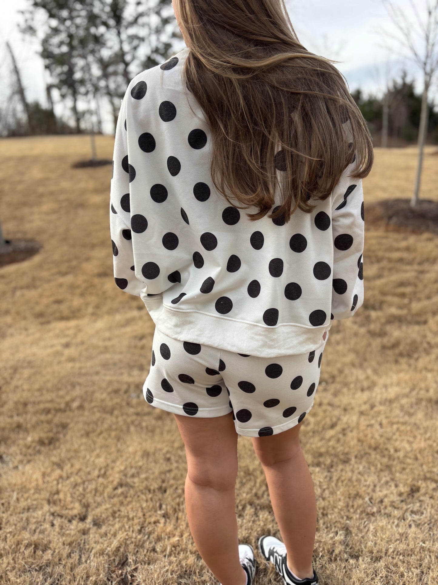 Polka dot set