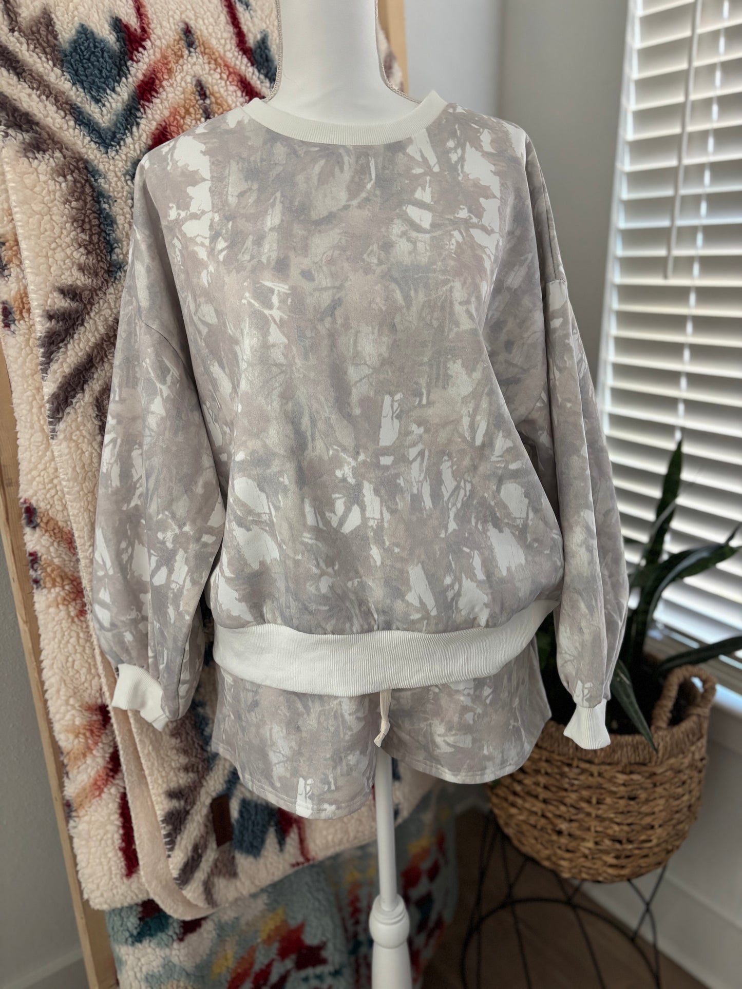 Camo Washed Set