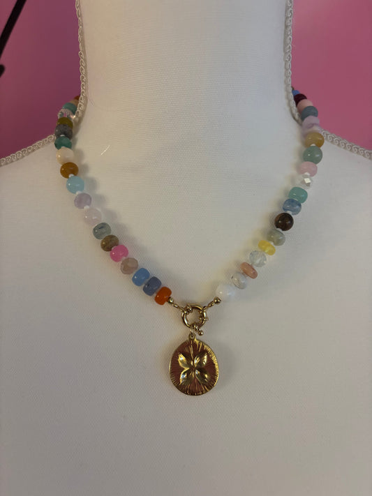 Beaded Butterfly Necklace