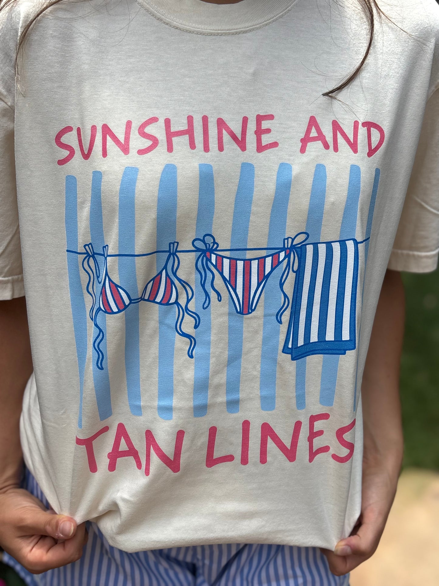 Sunshine and tan lines