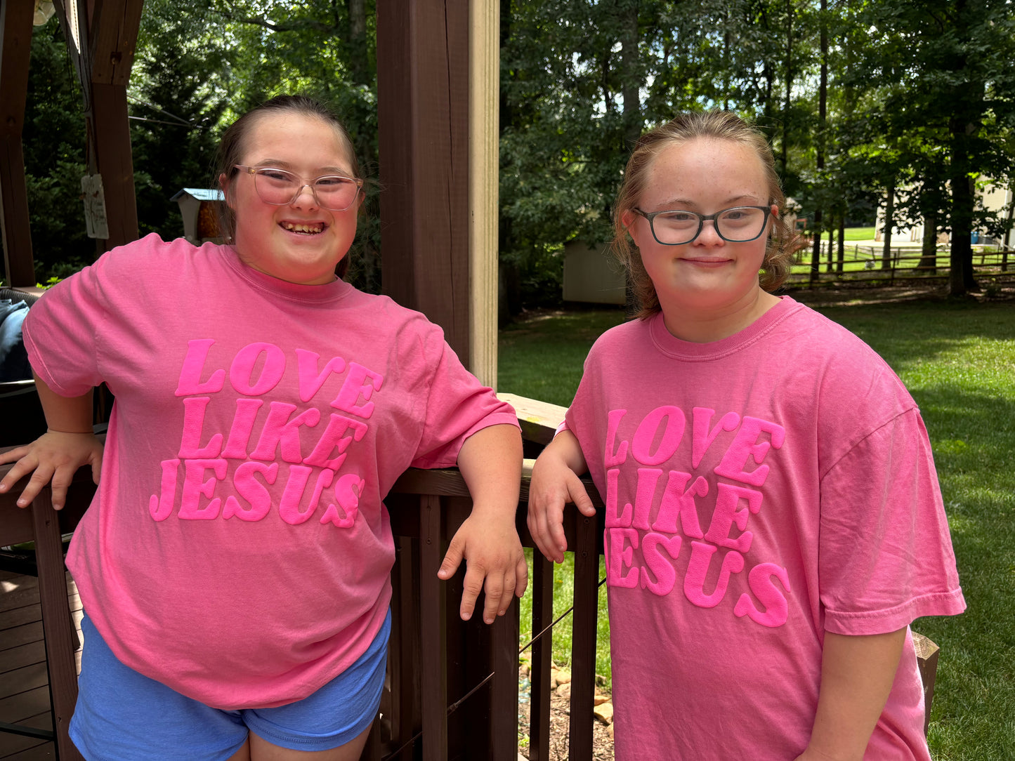 LOVE LIKE JESUS graphic